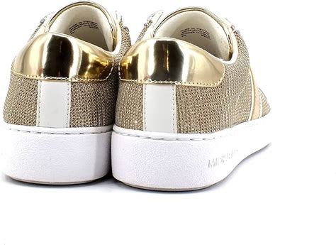 michael kors amanda trainer sneakers gold|michael kors sneakers for women.